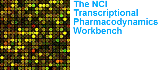 The NCI Transcriptional Pharmacodynamic Workbench, title